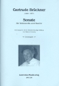 Sonate fr Violoncello und Klavier
