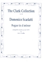 Fugue d minor for 4 recorders (SATB) score and parts