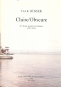 Claire - obscure fr 2 Trompeten, Horn, Posaune, Tuba und Schlagzeug Partitur und Stimmen