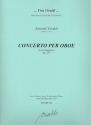 Konzert C-Dur RV451 fr Oboe und Streicher Partitur und Stimmen (Bc nicht ausgesetzt) (Streicher 1-1-1-1)