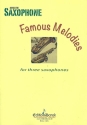 Famous Melodies for 3 saxophones (AAT) score and parts