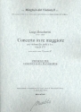 Concerto in re maggiore GerB479 fr Violoncello, Streicher und Bc fr Violoncello und Klavier