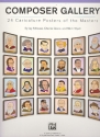 Composer Gallery 24 Caricature Posters of the Masters