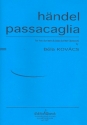 Passacaglia for 2 clarinets and bass clarinet (bassoon) score and parts