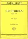 30 Studies op.107 for flute