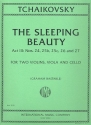 The sleeping Beauty Act 3 (Selections) for 2 violins, viola and cello score and parts