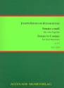 Sonate c-Moll op.34,3 4 Fagotte (3 Fagott und Kontrafagott) Partitur und Stimmen