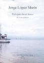 Pieza para dos en blanco fr Violine und Klavier
