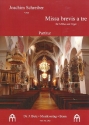 Missa brevis a tre fr gem Chor (SAM) und Orgel Partitur