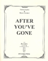 After You've gone for 4 recorders (AATB) (vocal ad lib) score and parts