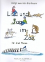 Lisa und Jan im Zoo fr 3 Oboen Partitur und Stimmen