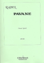 Pavane for 5 clarinets score and parts