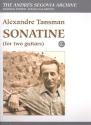 Sonatine (+CD) for 2 guitars score