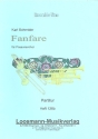 Fanfare fr Posaunenchor Partitur und Stimmen