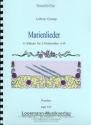 Marienlieder fr 3 Klarinetten Partitur und Stimmen