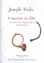 Konzert Es-Dur (Dis)   fr Englischhorn (Horn) und Orchester Klavierauszug mit 3 Solostimmen