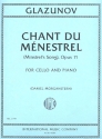 Chant du mnestrel op.71 for cello and piano