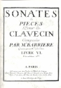 Sonates et pices op.6 pour clavecin Faksimile