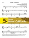 Hotel California fr 4 Gitarren (Ensemble) Gitarre 4