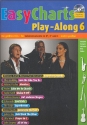 Easy Charts Playalong Band 6 (+CD): fr C-, B und Es-Instrumente (mit Text)