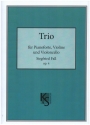 Trio op.4 fr Pianoforte, Violine und Violoncello Klavierpartitur und 2 Stimmen
