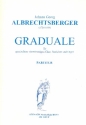 Graduale fr gem Chor, Streicher und Orgel Partitur