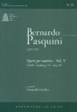 Opere per tastiera vol.5 per organo o cimbalo