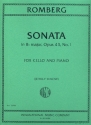 Sonata in Bb Major op.43,1 for cello and piano