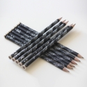 Bleistift Guido d'Arezzo schwarz mit Magnet