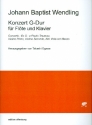 Konzert G-Dur fr Flte und Streichorchester fr Flte und Klavier