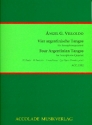4 argentinische Tangos fr 4 Saxophone (SATBar) Partitur und Stimmen
