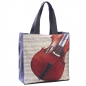 Nylon-Tasche mit Boden Violoncello 33x33x13 cm (mit Trageschlaufen, Innentasche, Magnetverschluss)