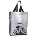Nylon-Tasche mit Boden Mahler 36x44x11 cm (mit Trageschlaufen, Innentasche, Magnetverschluss)