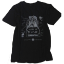 MG500p T-Shirt What is Music schwarz