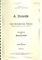 4 slawische Tnze fr Flte, Oboe, Klarinette, Horn und Fagott Partitur und Stimmen