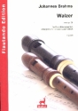 Walzer op.39,15 fr 4 Blockflten (Ensemble) (SATB) Partitur und Stimmen