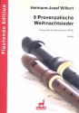 Provenzalische Weihnachtslieder fr 4 Blockflten (SATB) Partitur und Stimmen