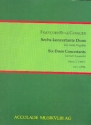 6 Duos concertants op.3 Band 2 fr 2 Fagotte Partitur und Stimmen