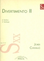 Divertimento for 2 violins score and parts