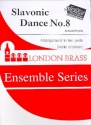 Slavonic Dance no.8 for 10 brass instruments score and parts