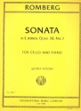 Sonata in e minor op.38,1 for cello and piano