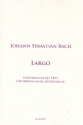 Largo BWV1043 fr 3 Instrumente Partitur und Stimmen
