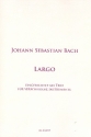 Largo BWV1043 fr 3 Instrumente Partitur und Stimmen
