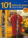 101 popular Songs (+ 3 CD's): for 1-2 clarinets score