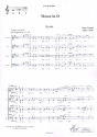 Messe D-Dur fr Soli, gem Chor und Orchester Chorpartitur (la)