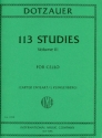 113 Studies vol.3 (nos.63-85) for cello and piano revised edition 2016