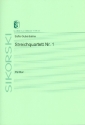 Streichquartett Nr.1  Partitur,  Archivkopie