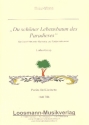 Du schner Lebensbaum des Paradieses Klarinette und Tasteninstrument