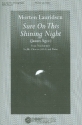 Sure On This Shining Night for female chorus (SSAA) and piano score