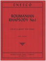 Roumanian Rhapsody no.1 for clarinet and piano